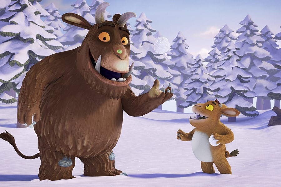 BBC introduces The Gruffalo and Friends Christmas Special idents